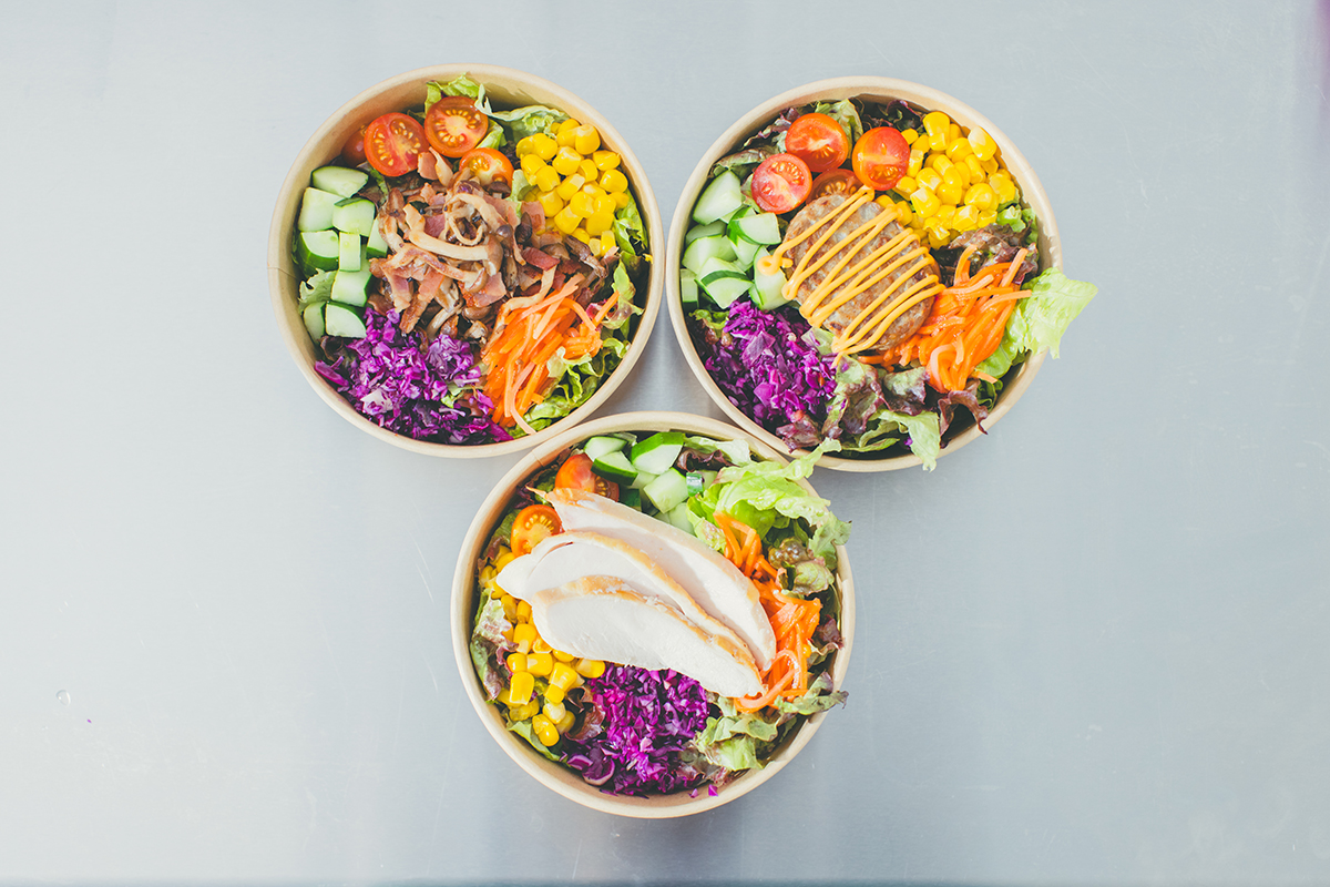 サラダボウルメニュー